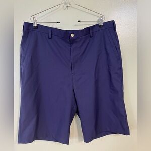 Peter Millar Crown Sport Golf Men's Navy Shorts 12” Size 40